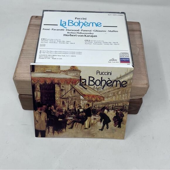 Puccini La Boheme Opera 2 CD and Booklet Set - Picture 7 of 12